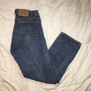 Vintage Levi’s 505 high waisted mom jeans